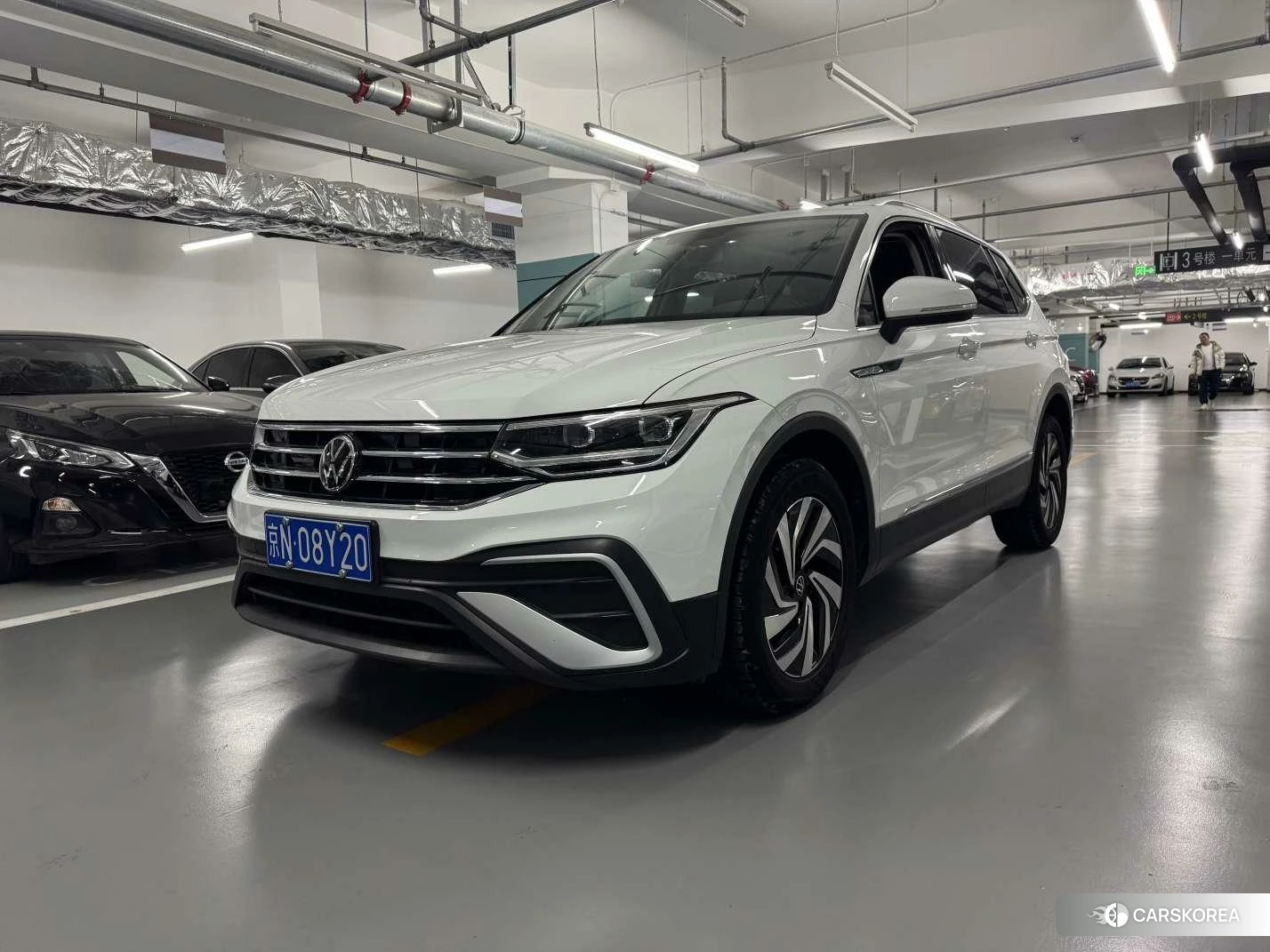 Volkswagen Tiguan L 2023 Белый из Китая