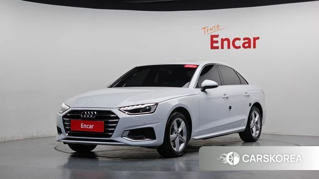 Audi A4 (B9) 2020 Белый из Кореи