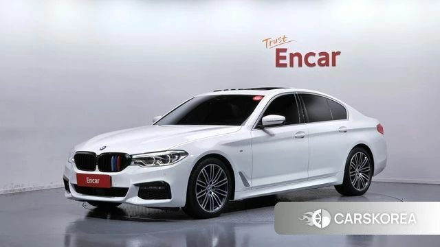 BMW 5 Series (G30) 2019 Белый из Кореи