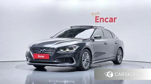 Hyundai Grandeur IG Hybrid 2018 Черный из Кореи
