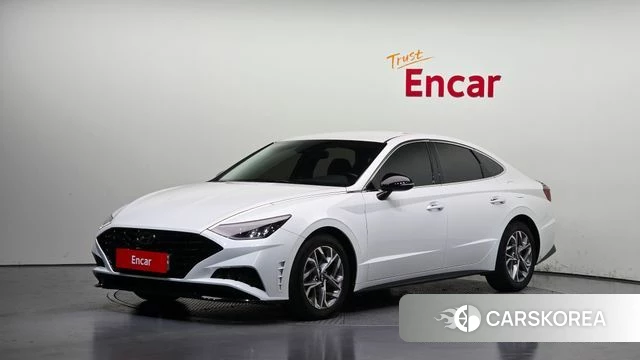 Hyundai Sonata (DN8) 2022 Белый из Кореи