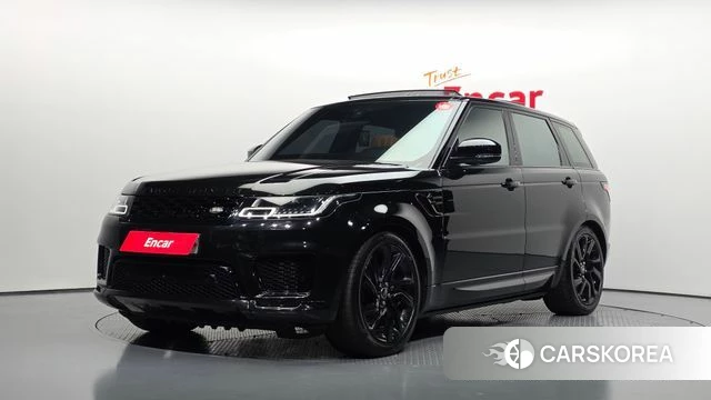 Land Rover Range Rover Sport 2nd Generation 2019 Черный из Кореи