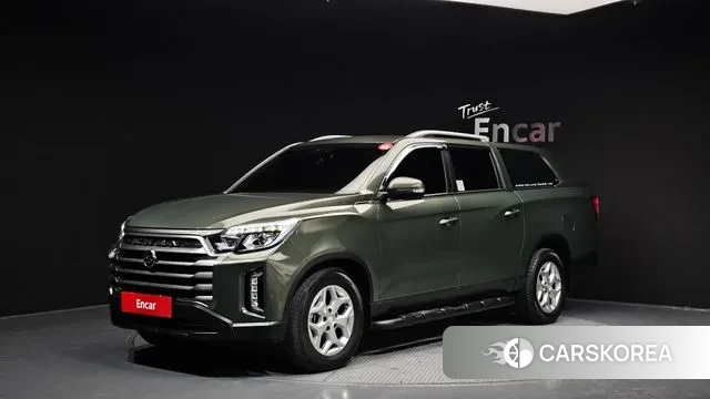 Ssangyong The New Rexton Sports Cannes 2023 Темно-зеленый из Кореи