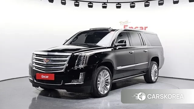 Cadillac Escalade 2018 Черный из Кореи