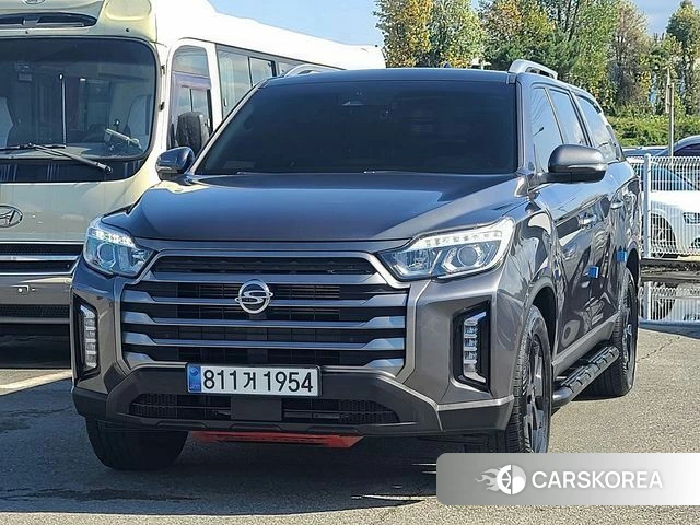 Ssangyong The New Rexton Sport 2022 Серый из Кореи