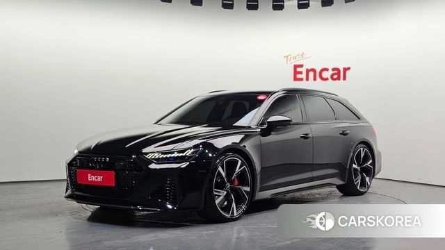 Audi RS6 (C8) 2022 Черный из Кореи