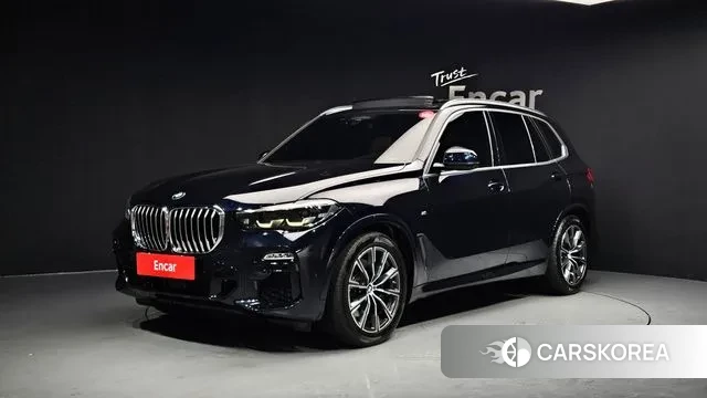 BMW X5 (G05) 2021 Черный из Кореи