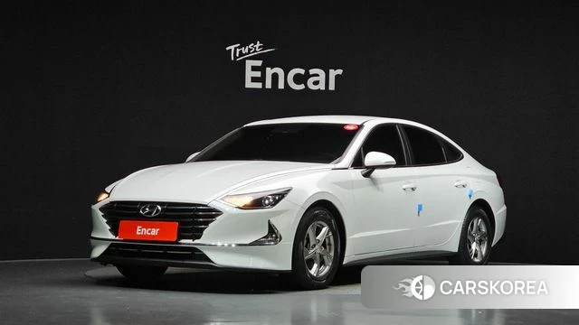 Hyundai Sonata (DN8) 2019 Белый из Кореи