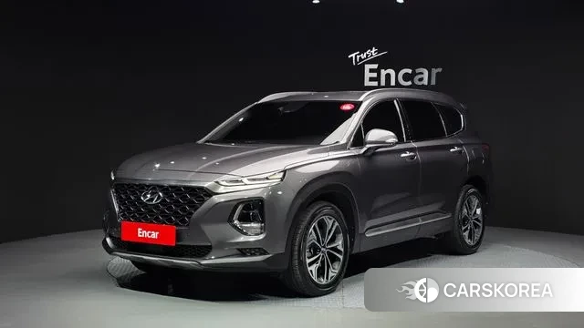 Hyundai Santa Fe TM 2019 Серый из Кореи