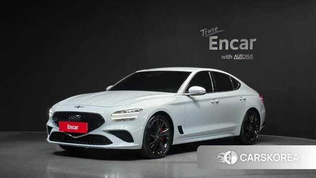 Genesis The New G70 2021 Светло-серебряный цвет из Кореи