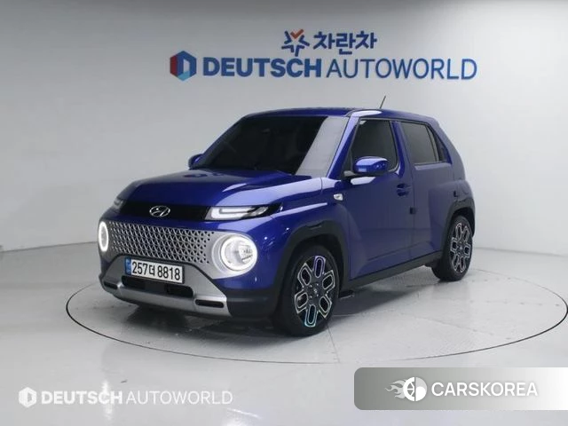 Hyundai Casper 2021 Синий из Кореи