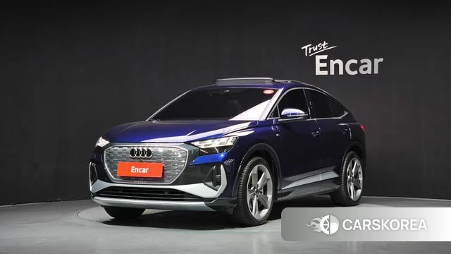 Audi Q4 e-Tron (F4) 2026 Синий из Кореи