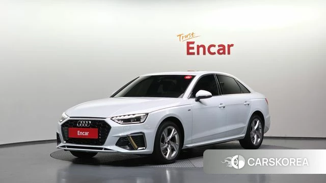 Audi A4 (B9) 2021 Белый из Кореи