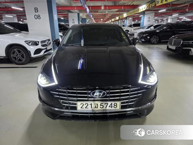 Hyundai Sonata Hybrid (DN8) 2020 Черный из Кореи