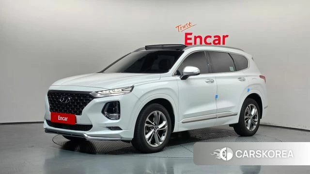 Hyundai Santa Fe TM 2018 Белый из Кореи