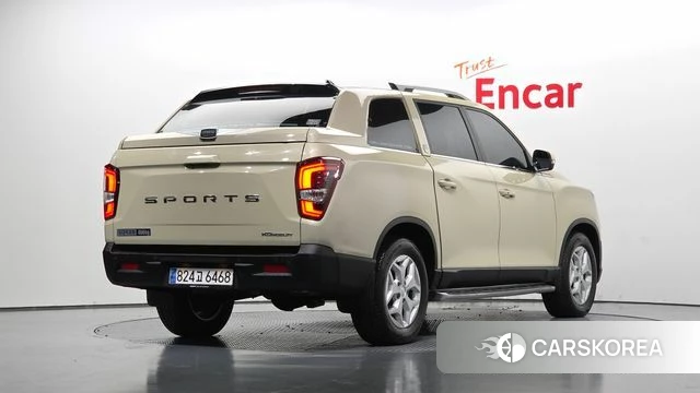 Ssangyong The New Rexton Sport 2023 Жемчужный цвет из Кореи