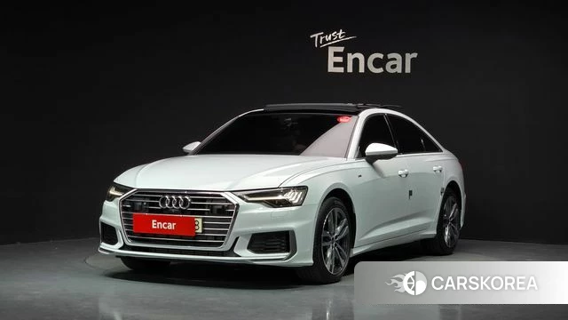 Audi A6 (C8) 2023 Белый из Кореи