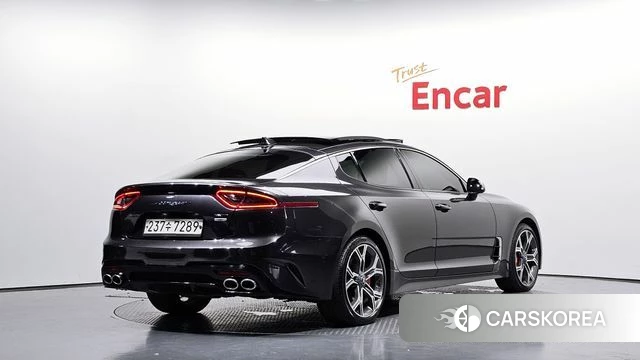 Kia Stinger 2020 Серый из Кореи