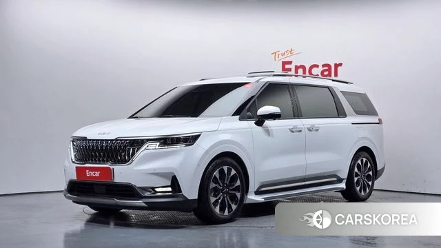 Kia Carnival 4th generation 2023 Белый из Кореи