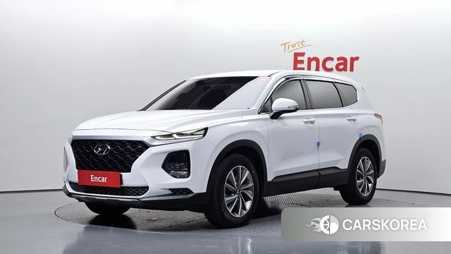 Hyundai Santa Fe TM 2018 Белый из Кореи