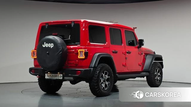 Jeep Wrangler (JL) 2020 Красный из Кореи