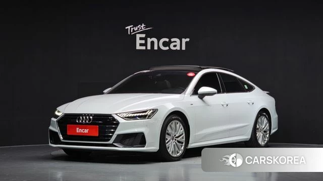 Audi A7 (4K) 2021 Белый из Кореи