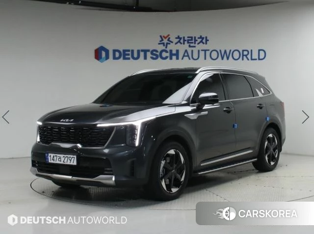 Kia The New Sorento 4th Generation 2026 Серый из Кореи