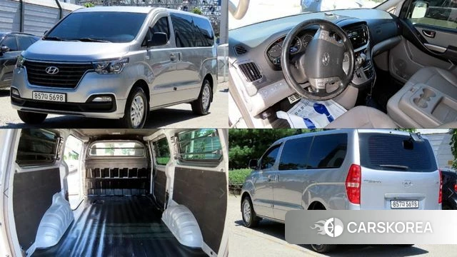 Hyundai The New Grand Starex 2019 Серый из Кореи
