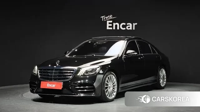 Mercedes-Benz S-Class W222 2020 Черный из Кореи