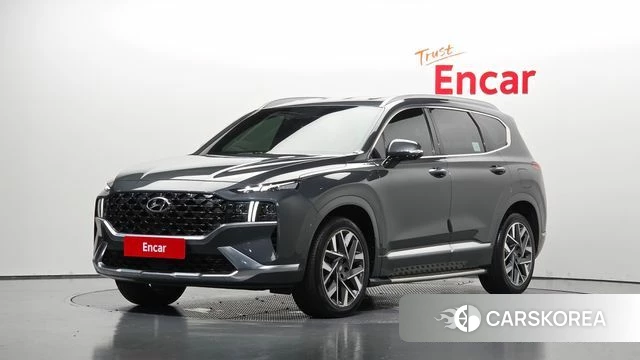 Hyundai The New Santa Fe 2020 Серый из Кореи