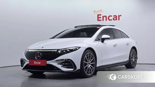 Mercedes-Benz EQS V297 2022 Белый из Кореи