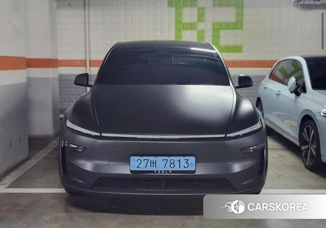 Tesla Model Y 2026 Серый из Кореи