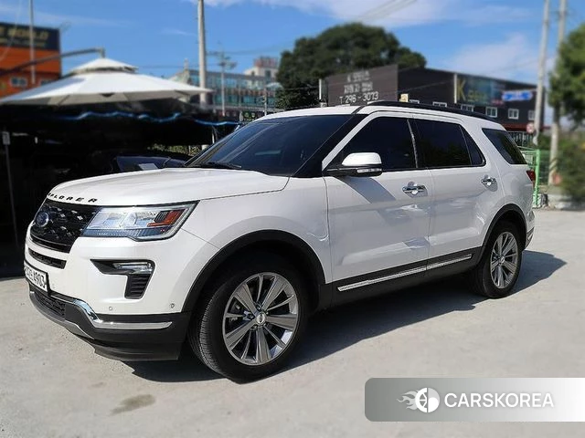 Ford Explorer 2018 Белый из Кореи, фото 2