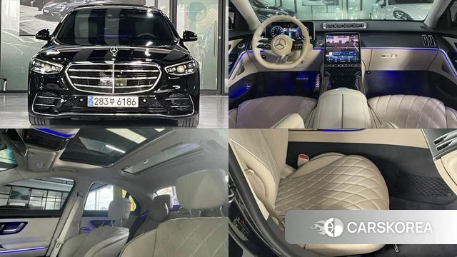 Mercedes-Benz S-Class W223 2022 Черный из Кореи
