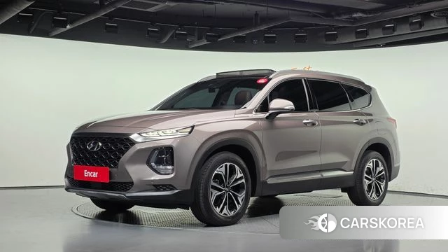 Hyundai Santa Fe TM 2018 Песочный из Кореи