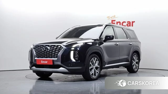 Hyundai Palisade 2021 Черный из Кореи