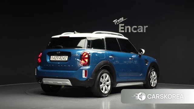 Mini Cooper D Countryman 2021 Синий из Кореи