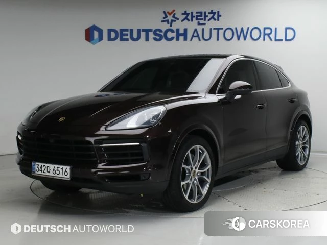Porsche Cayenne (PO536) 2020 Коричневый из Кореи