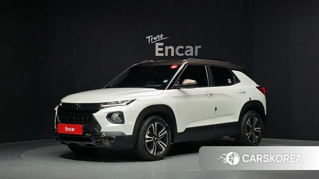 Chevrolet (GM Daewoo) Trailblazer 2021 Белый из Кореи