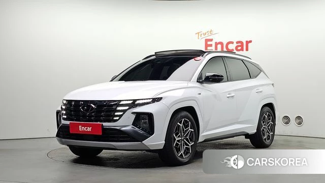 Hyundai Tucson (NX4) 2022 Белый из Кореи