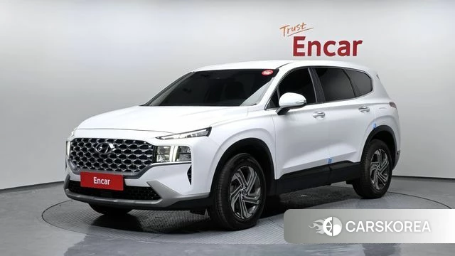 Hyundai The New Santa Fe 2021 Белый из Кореи
