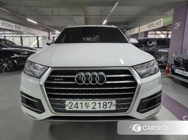 Audi Q7 (4M) 2019 Белый из Кореи