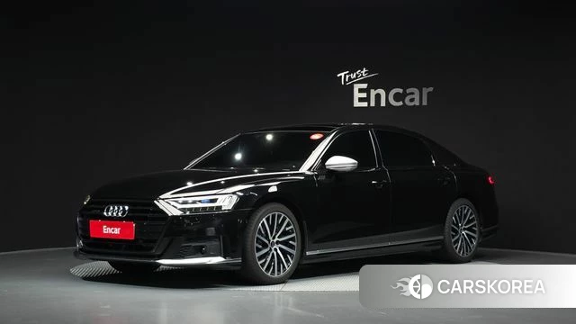 Audi A8 (D5) 2021 Черный из Кореи