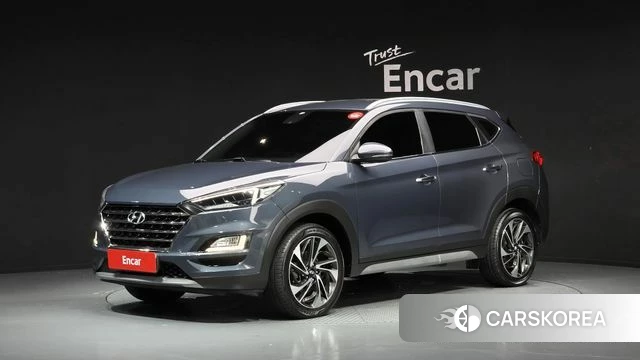Hyundai All New Tucson 2019 Небесно-голубой из Кореи