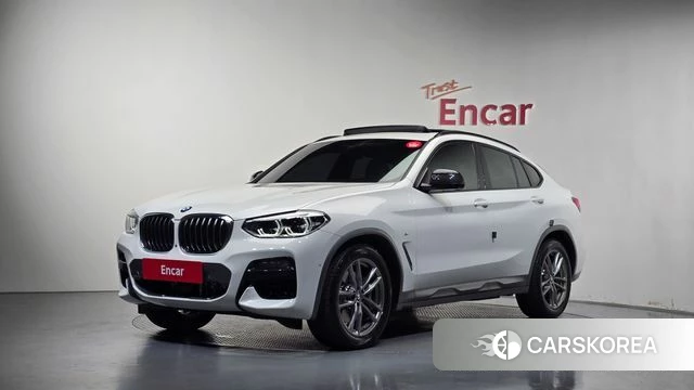 BMW X4 (G02) 2021 Белый из Кореи