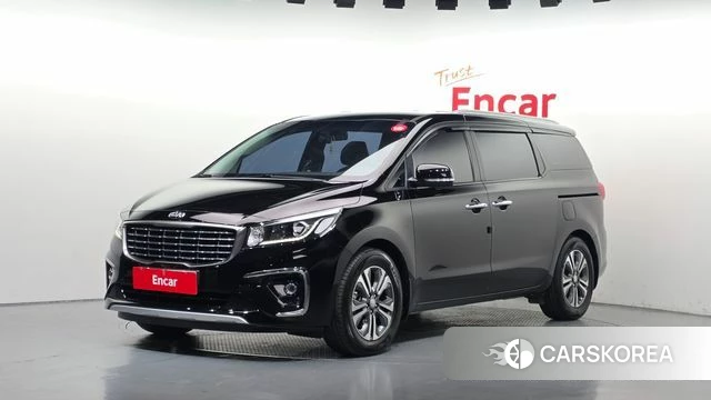 Kia The New Carnival 2018 Черный из Кореи