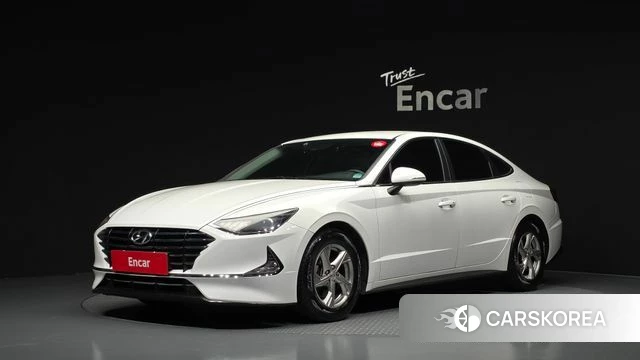 Hyundai Sonata (DN8) 2019 Белый из Кореи