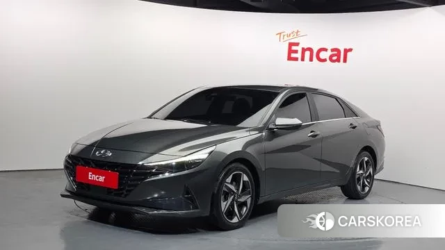 Hyundai Avante (CN7) 2021 Серый из Кореи