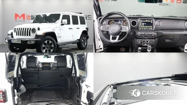 Jeep Wrangler (JL) 2022 Белый из Кореи