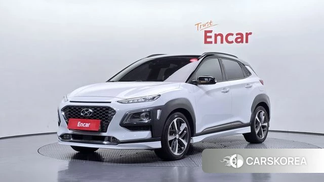Hyundai Kona 2018 Белый из Кореи